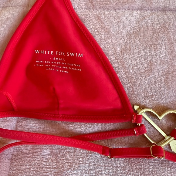 White Fox Boutique Red Swimwear - Picture 5 of 6